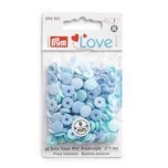 Plastmassist trukid Love Mini 9mm helesinine